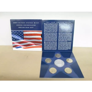 2008 U.S. Uncirculated Set, Annual Dollar With Silver Eagle