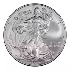 2009 1 oz American Silver Eagle Mint State Condition