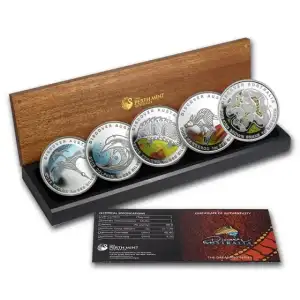 2009 Discover Australia: The Dreaming Series 5-Coin Set