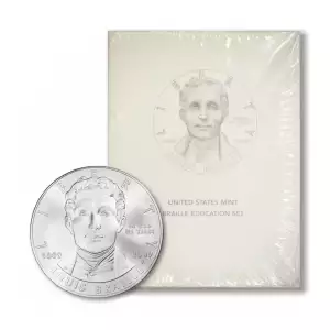 2009-P Louis Braille Education Set Commemorative Silver Dollar Mint State