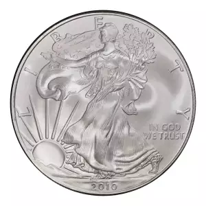 2010 1 oz American Silver Eagle Mint State Condition (2)