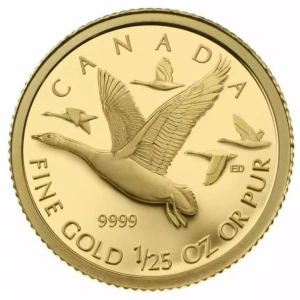2011 1/25 oz gold Canadian Coin (2)