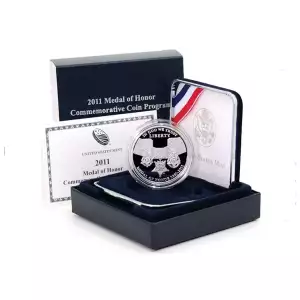 2011-P Medal of Honor Commemorative Silver Dollar Proof