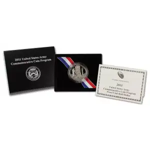 2011 United States Army Commemorative Half Dollar Proof