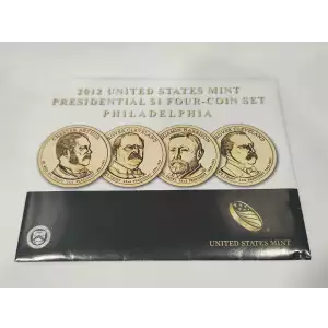 2012-P U.S. Mint Presidential $1 Four-Coin Set