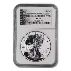 2012 S SAN FRANCISCO EAGLE SET OFFICIAL US MINT SET