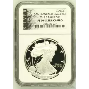 2012 S SAN FRANCISCO EAGLE SET OFFICIAL US MINT SET ULTRA CAMEO (2)
