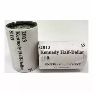 2013 Kennedy Half Dollar P&D U.S. Mint Rolls