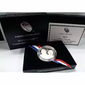 2013-S 5-Star General Commemorative Clad Half Dollar Proof