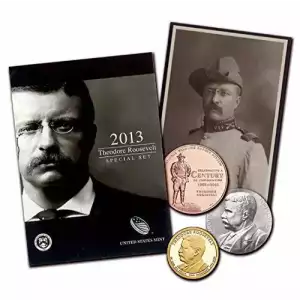 2013 Theodore Roosevelt Coin and Chronicles Set