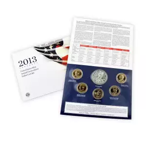 2013 U.S. Uncirculated Set, Annual Dollar With Silver Eagle