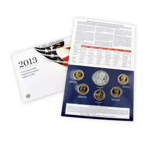 2013 U.S. Uncirculated Set, Annual Dollar With Silver Eagle