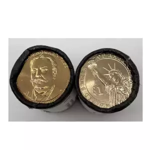 2013 William Taft Presidential Dollar P&D U.S. Mint Rolls