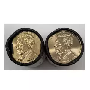 2013 Woodrow Wilson Presidential Dollar P&D U.S. Mint Rolls