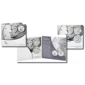 2014 50th Anniversary Kennedy Half Dollar Uncirculated 2 Coin Set