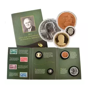 2014 Franklin D. Roosevelt Coin and Chronicles Set