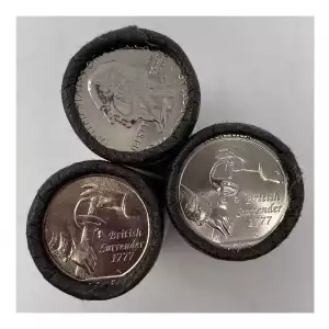 2015 ATB Quarter Saratoga Natural History Park NY PDS U.S. Mint Rolls