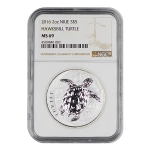 2016 2oz HAWKSBILL TURTLE