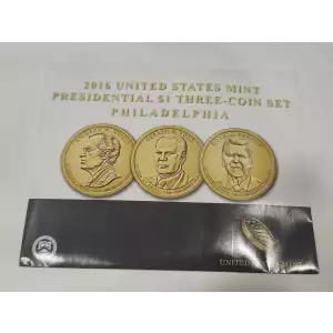 2016-P U.S. Mint Presidential $1 Three-Coin Set