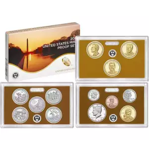2016-S U.S. Clad Proof Set: Complete 13-Coin Set, with Box and COA