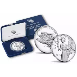 2016-W American Liberty 1oz Proof Silver Medal