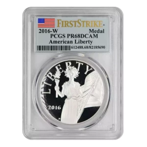 2016-W American Liberty Proof 1oz Silver Medal