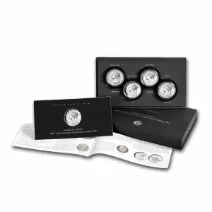 2017 American Liberty 225th Anniversary Silver Four-Medal Set