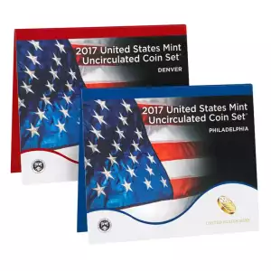 2017-P&D U.S. Uncirculated Set: 20-Coin Set in Original Packaging