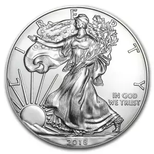 2018 1 oz American Silver Eagle Mint State Condition (2)