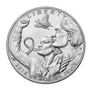 2018-D Breast Cancer Commemorative Clad Half Dollar Mint State