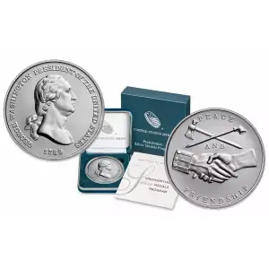 2018 George Washington Presidential Silver Medal