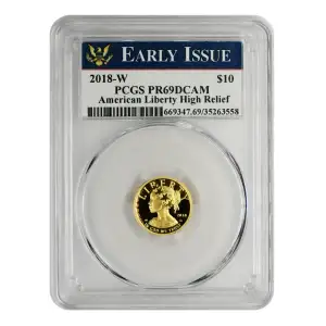 2018-W $10 American Liberty High Relief First Strike, DCAM (2)