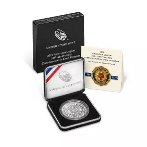 2019 American Legion 100th Anniversary Uncirculated Silver Dollar (3)