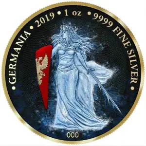 2019 Germania Ice 1oz Silver Space X Series