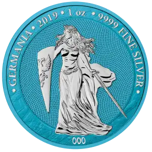 2019 Germania Mint 1 oz Silver Space Blue (3)