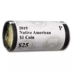 2019 Native American Dollar P&D U.S. Mint Rolls 