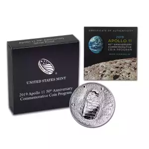 2019-P Apollo 11 50th Anniversary Commemorative Silver Dollar Proof (3)
