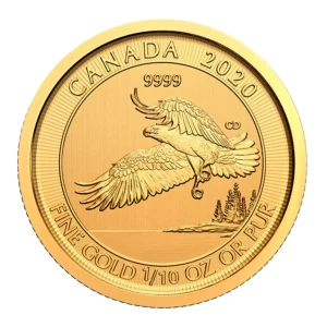 2020 1/10 oz Canadian Gold Bald Eagle Mint State (2)