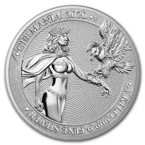 2020 Germania Allegories 1 kilo Silver Round BU