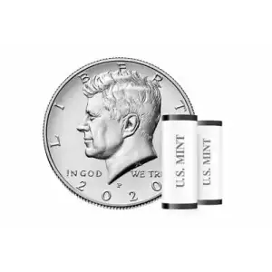 2020 Kennedy Half Dollar P&D U.S. Mint Rolls 