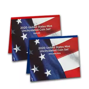 2020-P&D U.S. Uncirculated Set: 20-Coin Set in Original Packaging