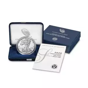 2020-S 1 oz American Silver Eagle Proof With Box and COA