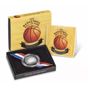 2020-S Basketball Hall of Fame Clad Half Dollar Proof