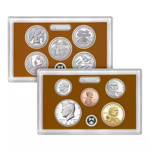 2020-S U.S. Clad Proof Set: Complete 10-Coin Set, with Box and COA