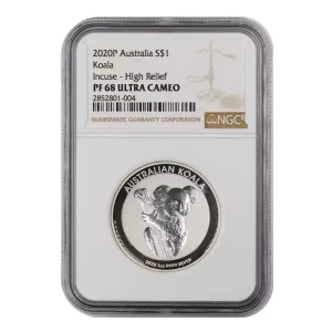 2020P Australia S$1 Silver Koala 1 oz