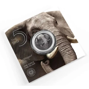 2021 1 oz Silver South Africa - Big 5 - Elephant