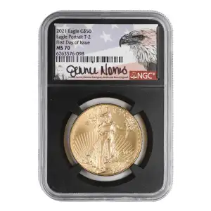 2021 Eagle Portrait T-2 First Day of Issue (2)