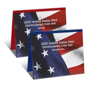 2021-P&D U.S. Uncirculated Set: 14-Coin Set in Original Packaging