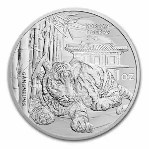 2021 South Korea 1 oz Silver Tiger BU (2)