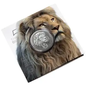 2022 1 oz Silver South Africa - Big 5 - Lion (2)